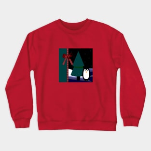 Christmas Penguin Crewneck Sweatshirt